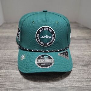 New Era New York Jets NFL 9Fifty Stretch Snap Hat OSFM Green